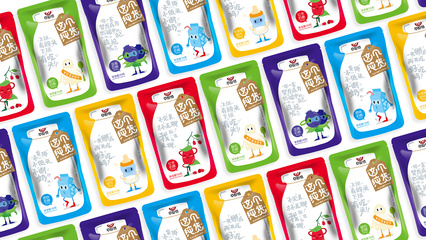 先行品牌純貨奶制品包裝設計：融合創(chuàng)新與品質的視覺表達